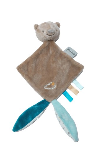 Doudou plat ours nattou basile - doudou,