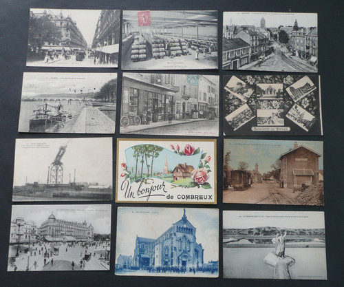 Lot cartes postales - lot,