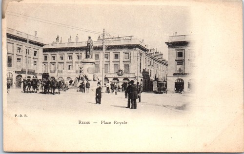 Reims carte postale - reims,
