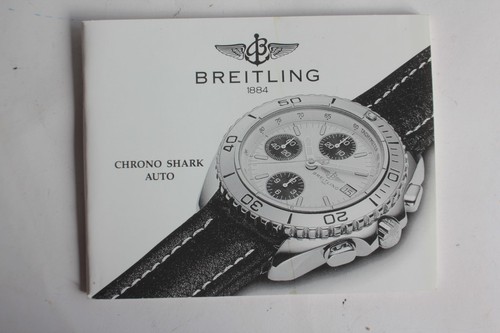 Breitling livret notice - breitling,