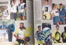 Polo shirt Nike challenge court taille XL 1991 Agassi Og Tennis 90 Volt Vintage 