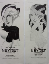 Publicites gant neyret - gant,