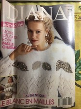 revue diana n° 15 blanc en mailles