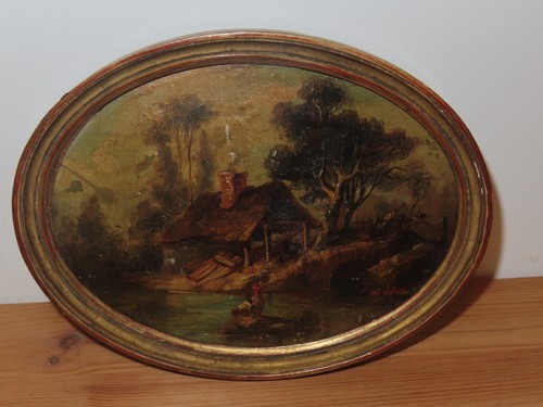 Tableau peinture miniature - tableau,