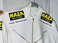 Combinaison Officielle Rallye Paris Dakar 1986 TSO Organisation NASA Rare TBE