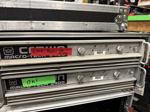 Crown macro tech 2400 - macro-tech,