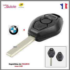 Coque clé plip pour BMW 3 5 7 E34 E36 E39 E46 E53 E38 X3 X5 Z3 clef lame vierge