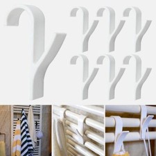 Serviette Salle de Bain Aucun Forage Plastique Porte-Serviettes pour Radiateur