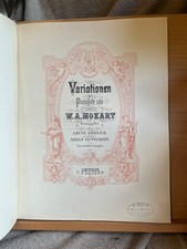 Mozart Variations et pièces