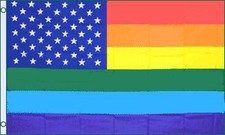 RAINBOW AMERICAN STARS STRIPS