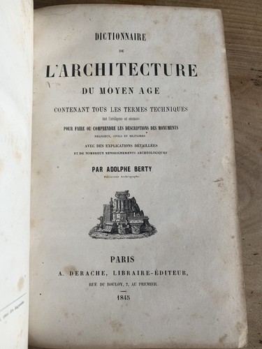 Dictionnaire architecture - dictionnaire, de