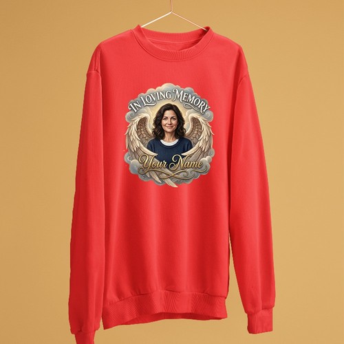 Sweatshirt personnalisé ange - sweatshirt,