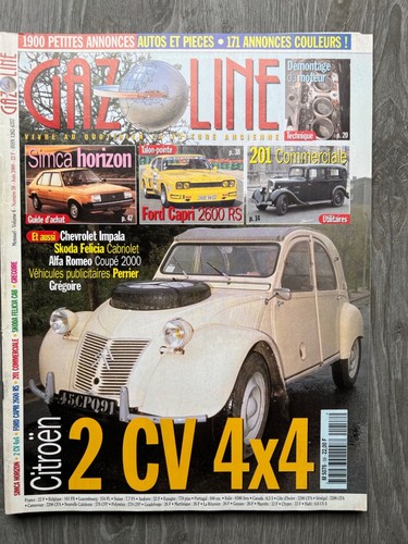 Gazoline 2000 2cv 4x4 - n°58, 06/2000