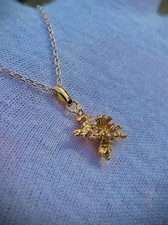 ⚜️RARE ET EXCEPTIONNEL PÉPITE EN OR ROSE 18K PENDENTIF 23MM ?? 2,40 GR⚜️RÉF040