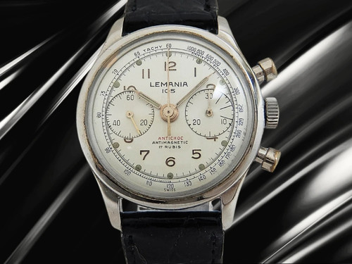 Lemania 105 chronographe - lemania,