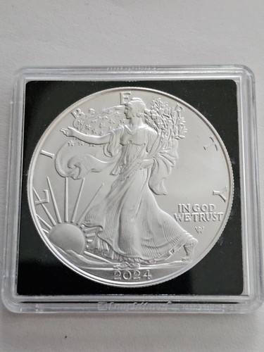 Piece dollar eagle argent - un,