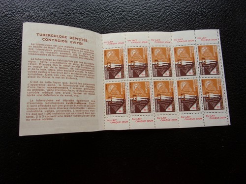 France carnet 10 vignettes - carnet,