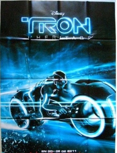 Affiche pliée 120x160cm tron - affiche,