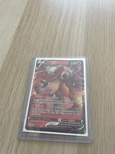 Carte pokémon entei - pokémon,