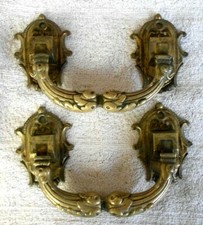 Lot de 2 Poignées Vintage en