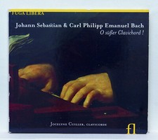 JOCELYNE CUILLER ⸺  JS & CPE BACH clavichord works ⸺  FUGA LIBERA CD NM