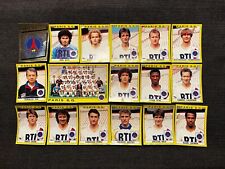 LOT 18 VIGNETTES PANINI FOOT 1989 EQUIPE PARIS SG COMPLETE RECUPERATION REMOVED