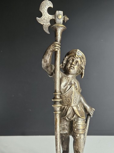 Bronze argente sculpture - argente,