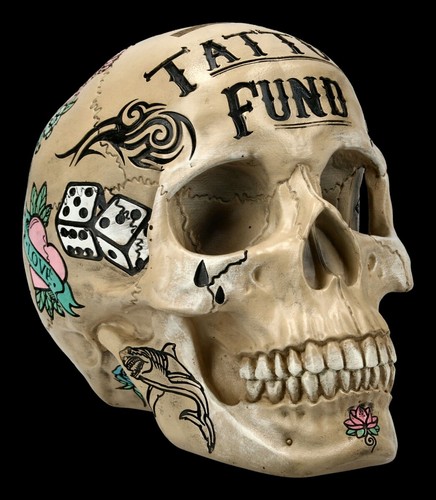 Tête mort tatouage - tête,