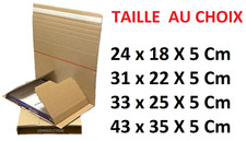 LOT DE 25   Etui postal carton