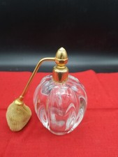 Cristallerie De Lorraine Ancien Vaporisateur De Parfum À Pompe (d1)
