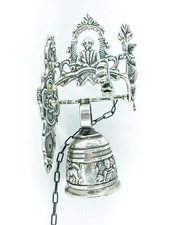 Cloche En Laiton Chromé Pour