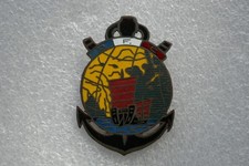 Rare insigne DFC détachement Français de CHANGAI fabrication local CHINE