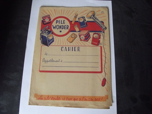 Ancien protège cahier