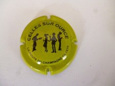 Capsule de Champagne Route du champagne, Celles sur Ource 2004, pistache, N°27