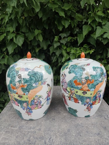 Paire pots gingembre - à,