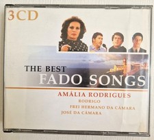 CD Fado - The Best songs - 3 CD - Amalia Rodrigues