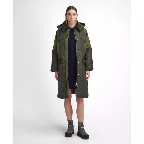 Barbour longline quilted - barbour,