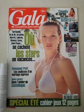 Magazine Gala n° 370 du 13 juillet 2000 - Stars / Mel Gibson / John John Kennedy