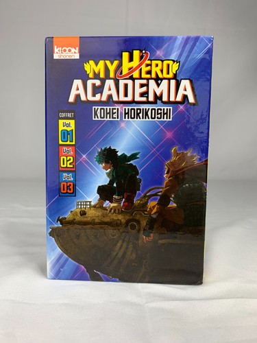 Coffret manga hero academia - coffret,