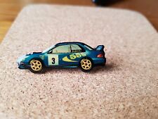 SUBARU IMPREZA WORLD RALLY TEAM METAL PIN BADGE 22B WRX STI