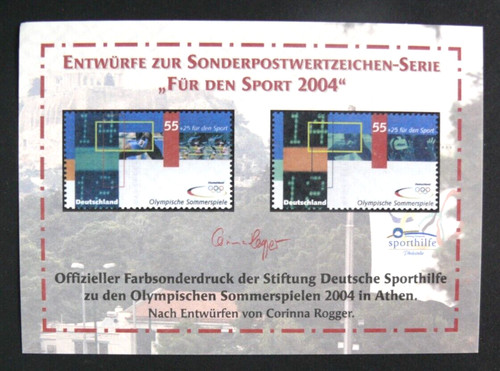 Timbres allemagne 2004 - timbres, :