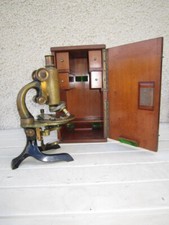 ANCIEN MICROSCOPE STIASSNIE PARIS XIXe SIECLE