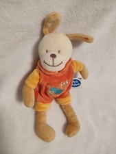 doudou peluche chien salopette