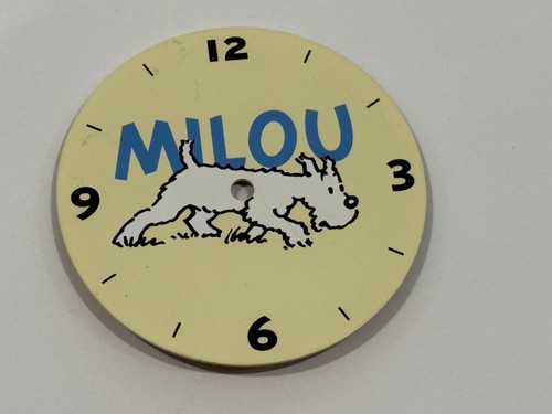 Ancien cadran montre - montre, tintin