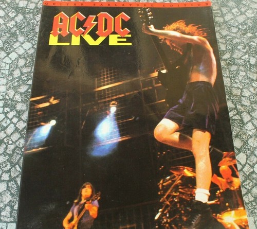 Partition live guitar - ac/dc,