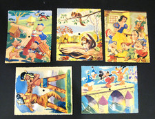 Disney Lot 5 cartes phonoscope