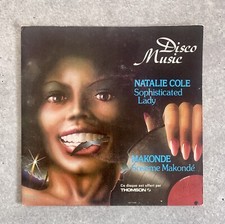 ✨Disque vinyle 45 tours original Disco Music - Natalie Cole / Makonde ✨