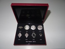 Ancienne malette, coffret de collection Pin's RENAULT 1898 à 1992 Série Limitée