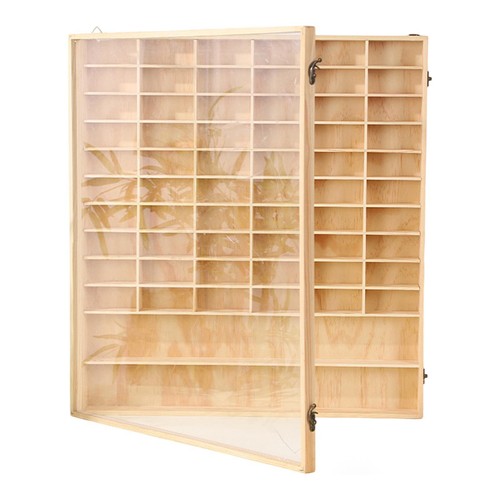 Vitrine bois pour voitures - bois,