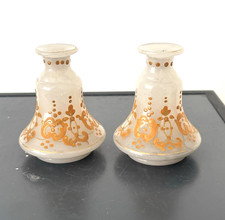 Paire de petits flacons ou